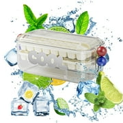 Gogusuu Clearance Sales Today Deals Prime 64 Press Ice Box Household Ice Maker Ice Storage Press Ice Box